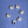 Pandora-Style Bead Horseshoe 9x10mm, Hole Diameter 5mm, Pack 20g +/-9pcs