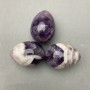 Amethyst Souvenir Egg, 40x30mm diameter+