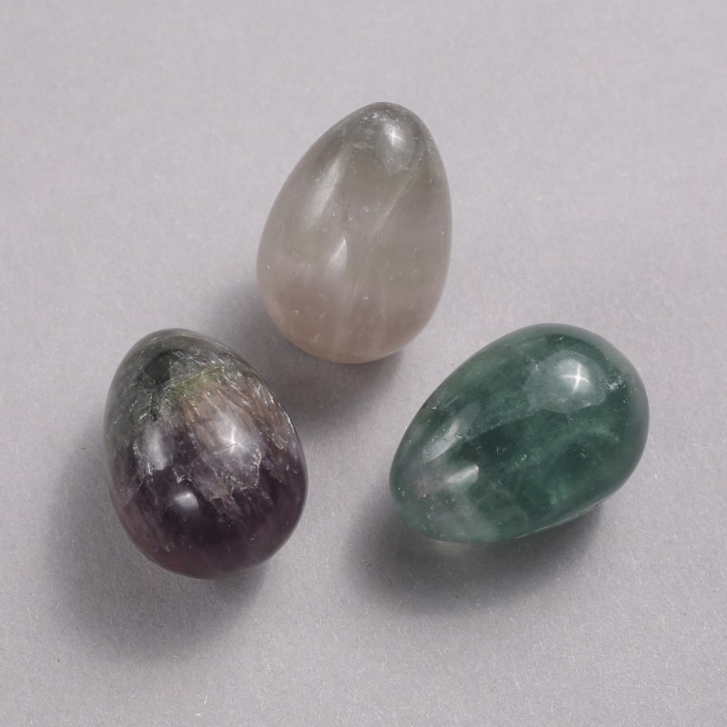 Fluorite Souvenir Egg, 35x25mm diameter+