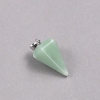 Pendulum Pendant Jade 14x22x30mm+/-mm