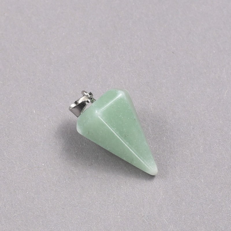 Pendulum Pendant Jade 14x22x30mm+/-mm