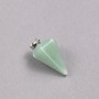 Pendulum Pendant Jade 14x22x30mm+/-mm