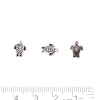 Sea Shell Bead, Hole Diameter 1mm, Metal Color “Silver”, Pack 20g +/-38pcs