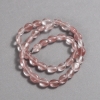 Natural Chalcedony Stone Beads on a Strand, Smooth Oval, Diameter 10x8mm +/-, Length 39cm +