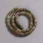 Natural Jasper Heliotrope Unakite Stone Beads on a Strand, Smooth Cylinder, Diameter 10x6mm +/-, Length 41cm +