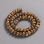 Natural Stone Beads on Strand Picture Jasper Smooth Rondelle, diameter 9x7mm +/-, length 39cm +