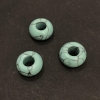 Pandora-Style Turquoise Bead 14x7mm, Hole Diameter 5.5mm +