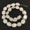 Strand of Natural Baroque Pearls, 19x15mm, Length 40cm +/-, with Sheen