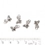 Findings Pendant "Hello Kitty on a Bicycle" 12x7mm pack. 20g +/-37pcs metal color "silver"
