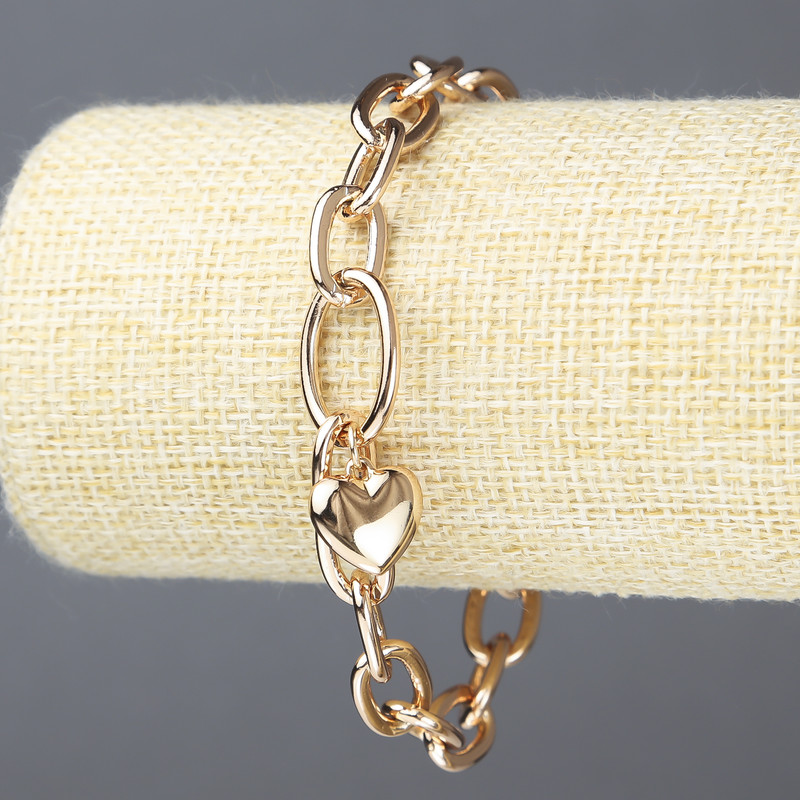Xuping Bracelet 18K Gold Plated, Thickness 8.5mm +/-, Length 20cm +