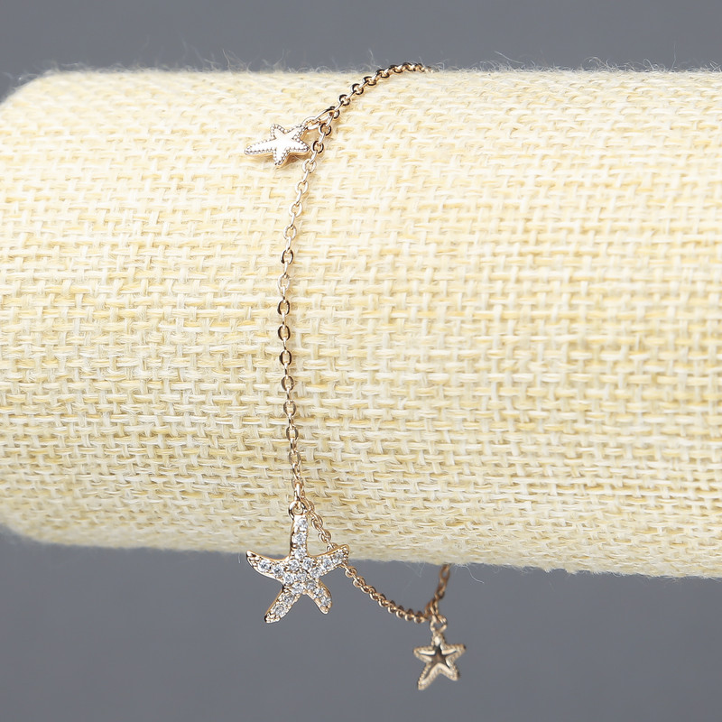 Xuping Bracelet 18K Gold Plated with White Rhinestones, Thickness 1.5mm +/-, Length 18-20cm +