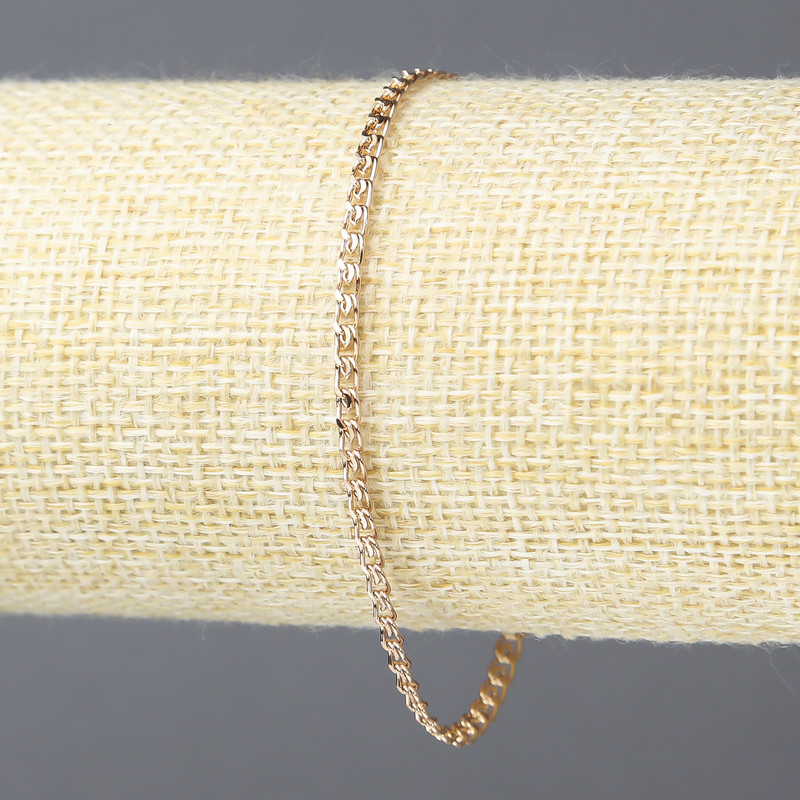 Xuping Bracelet, 18K Gold Plating, Thickness 3mm +/-, Length 18cm+