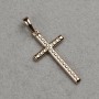 Xuping 18K Gold-Plated Cross Pendant 36x16mm +