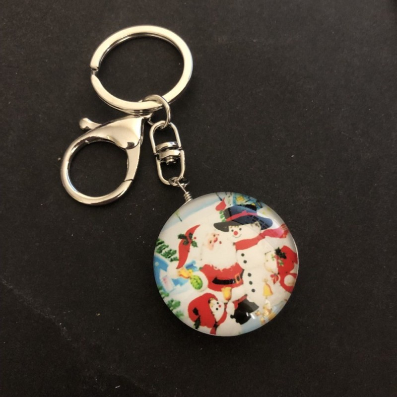 Keychain New Year, length 10 cm