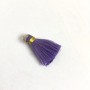 Handcraft Beadwork Blank - Silk Brush with Ring, 2 cm length, 5 mm diameter, price per 1 piece