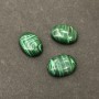 Malachite Matte Cabochon 20x15 mm +