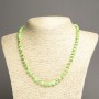 Emperor Jasper Salad Green (raw) Smooth Round Beads, diameter 6mm±, length 45cm±
