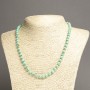 Imperial Jasper Light Green (raw) Smooth Round Beads, 6mm diameter+, length 45cm+