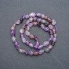 Amethyst Beads on Thread – Amethyst Faceted Beads 7×5 mm, 40 cm Length +