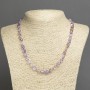 Natural Stone Beads Amethyst faceted 7x6mm, length 45cm