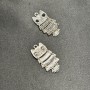 Pendant Owl, color silver, length 35mm +
