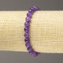 Lepidolite Bracelet (artificial) smooth bead, 6mm± diameter (stretch)