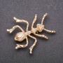 Brooch Ant Yellow Metal 50x45mm
