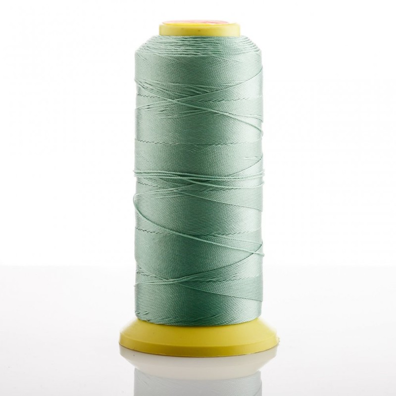 Olive Green Bobbin Thread, 0.6 mm nylon for crafts, 500 m