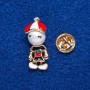 Tie-in Pin "Boy" in Gold-tone Metal 2.8x1.3 cm