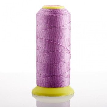 Dark Lilac Nylon Thread Spool, 0.6mm Diameter, for Crafts, 500m