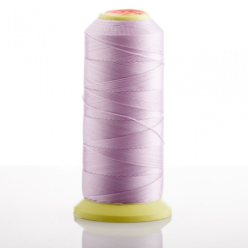 Thread Bobbin Light Lilac, 0.6mm Diameter Nylon for Crafts, 500 m