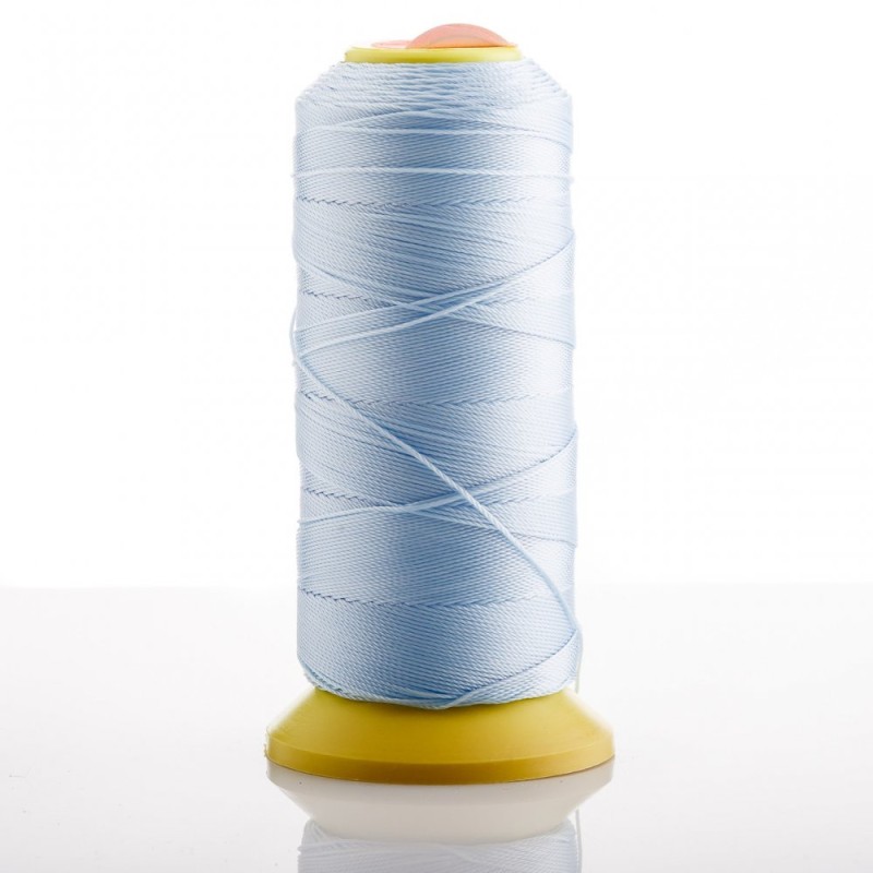 Thread Spool Light Blue, Diameter 0.9mm Nylon for Crafts, 500m