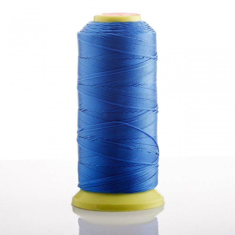 Thread Spool Bright Blue, Diameter 0.6mm Nylon for Crafts 500m