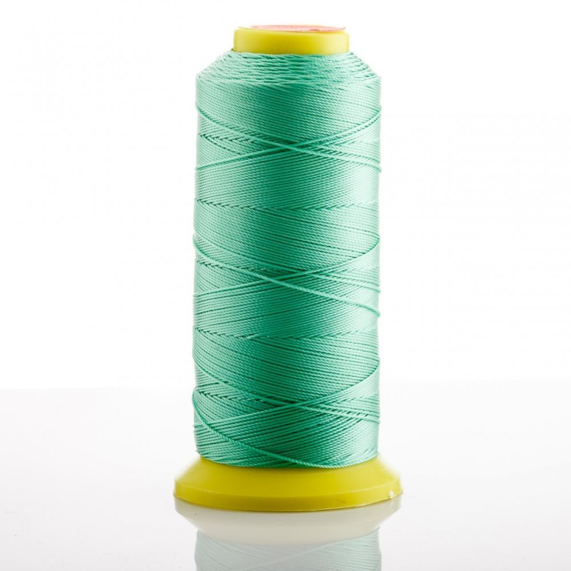 Neon-green Nylon Thread 0.9 mm Capron for Handicrafts, 500 m