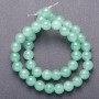 Natural Jade Beads Smooth Round 10 mm (~) Diameter, 38 cm Length
