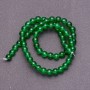 Natural Chrysoprase Beads on Thread, Smooth Round Beads, 6mm Diameter, 38cm Length