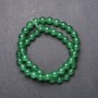 Jade Beads on Thread Smooth Sphere, diameter 10mm±, length 38cm±