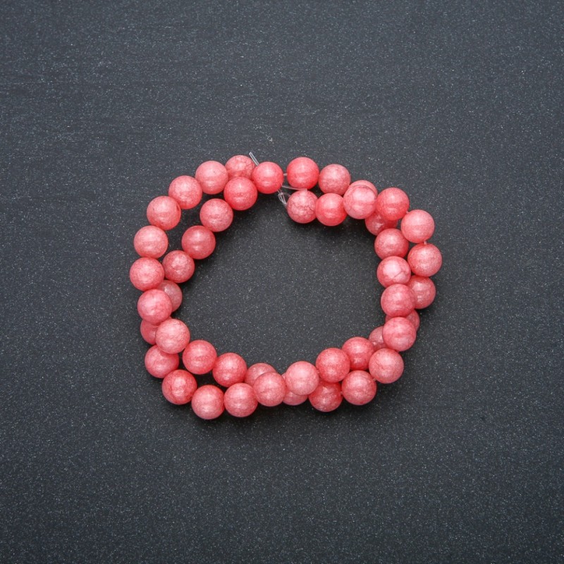 Natural Tourmaline Beads Thread Smooth Round 8mm Diameter, 38cm Length +