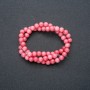 Natural Tourmaline Bead Thread, Smooth 6mm Round Beads, 38cm Length +