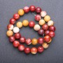 Jasper Mookaite Beads Smooth Round 10.5 mm, thread 38 cm