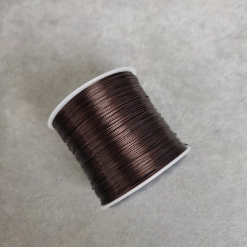 Craft Elastic Cord Brown spool, 30m +