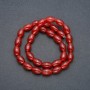 Carnelian Baroque Beads on Thread, 8x12mm, 38cm length