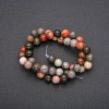 Jasper Beads Smooth Round 8mm On Cord, 38cm Length (+ -)