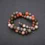 Jasper Beads Smooth Round 8mm On Cord, 38cm Length (+ -)