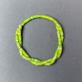 Variscite Beads, Greenish (Pressed) Rondelle, 4.5×2.5 mm, plus/minus, 39 cm string on thread