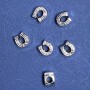 Findings Bead Pandora Horseshoe 9x11mm, Diameter 5mm, 20g Pack +/- 9pcs