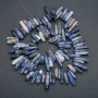 Sodalite Bead Thread, Needle-Shaped Chunk, 20x6mm, length 41cm