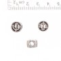 Findings Bead Pandora Anchor in Circle 10mm, Diameter 5mm, 20g Pack +/- 9pcs