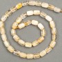 Citrine Beads, Barrel-Shaped, 6x9 mm, 39 cm length, natural stone