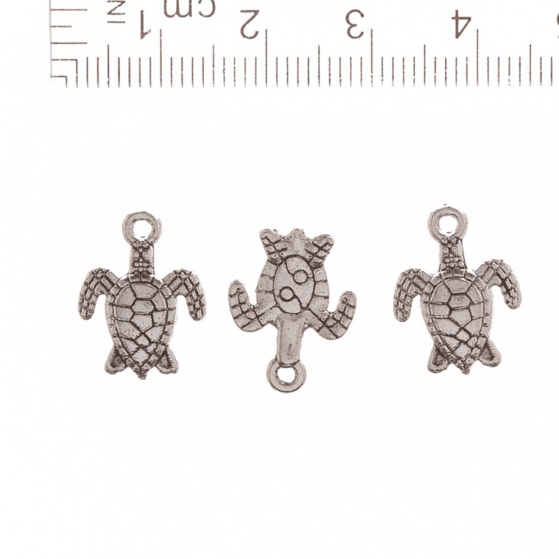 Sea Shell Pendant Finding, 1cm, package 20g (20 pcs)